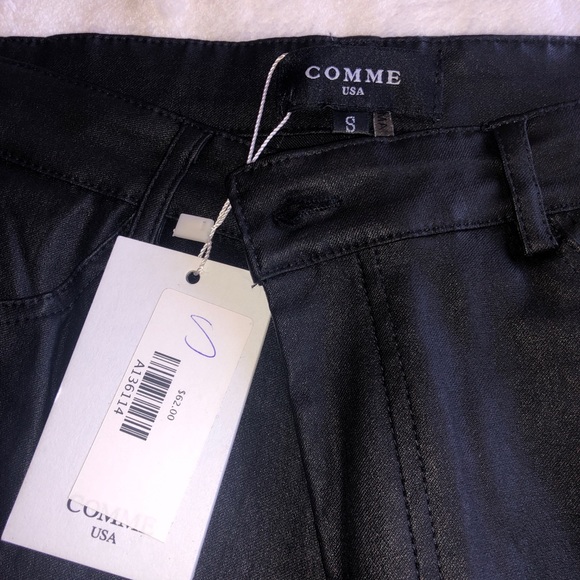 Comme USA Leather Pants - Picture 3 of 4